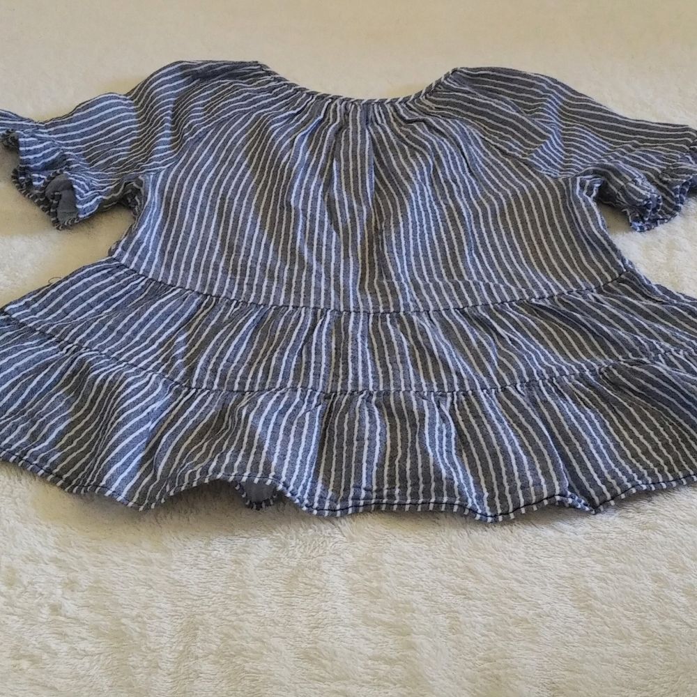 beachlunchlounge🏖️ Akia Ruffled Tiered Top - NWT - Picture 14 of 15